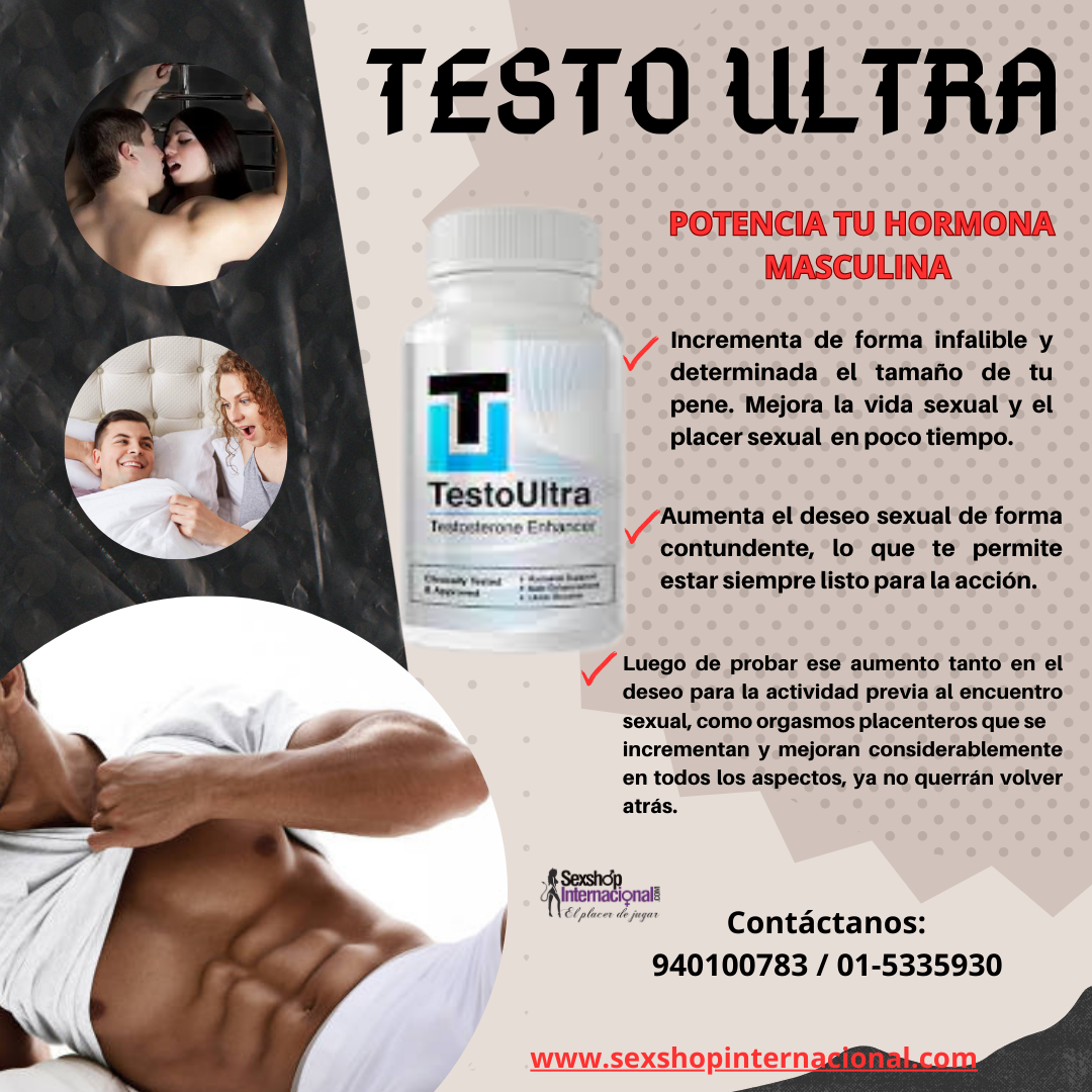 TESTO ULTRA POTENCIA MAS TESTOSTERONA